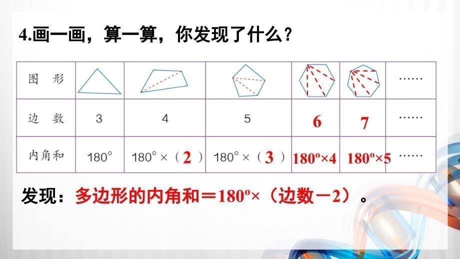 人教版新插图小学四年级数学下册第5单元《练习十六》课件_第5页