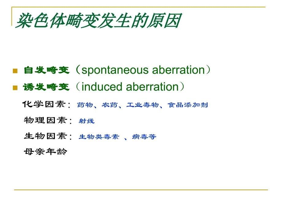 人类染体畸变ppt课件_第5页