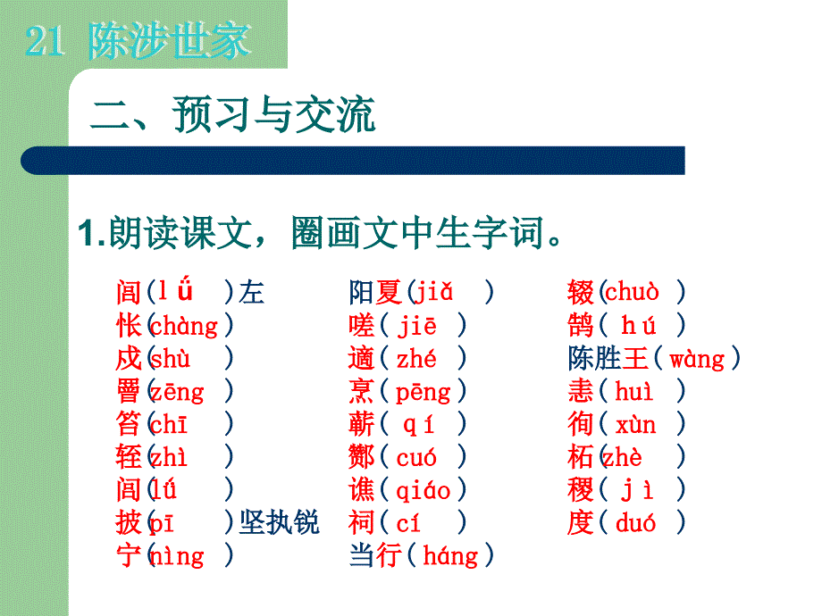 21陈涉世家_第4页