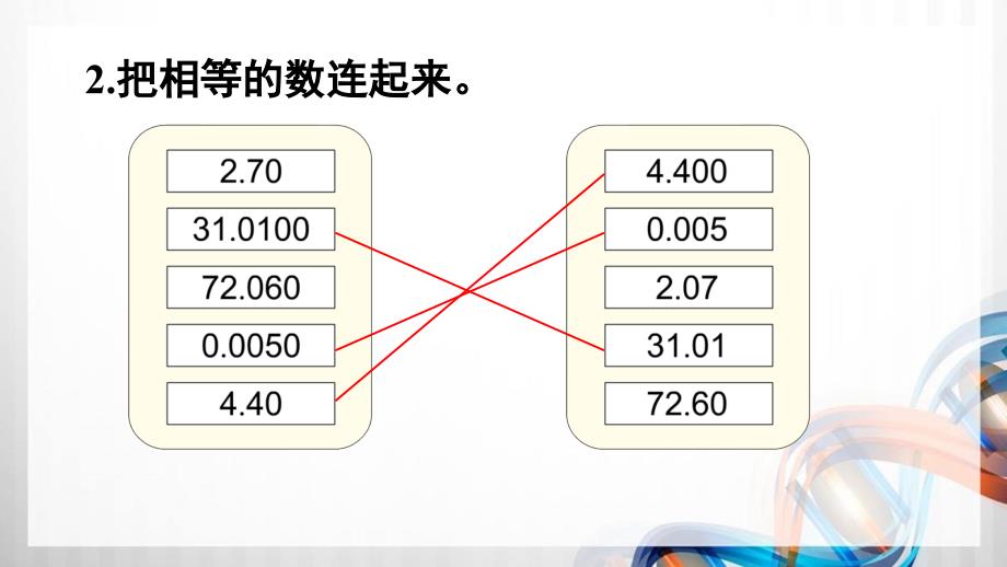 人教版新插图小学四年级数学下册第4单元《练习十》课件_第3页