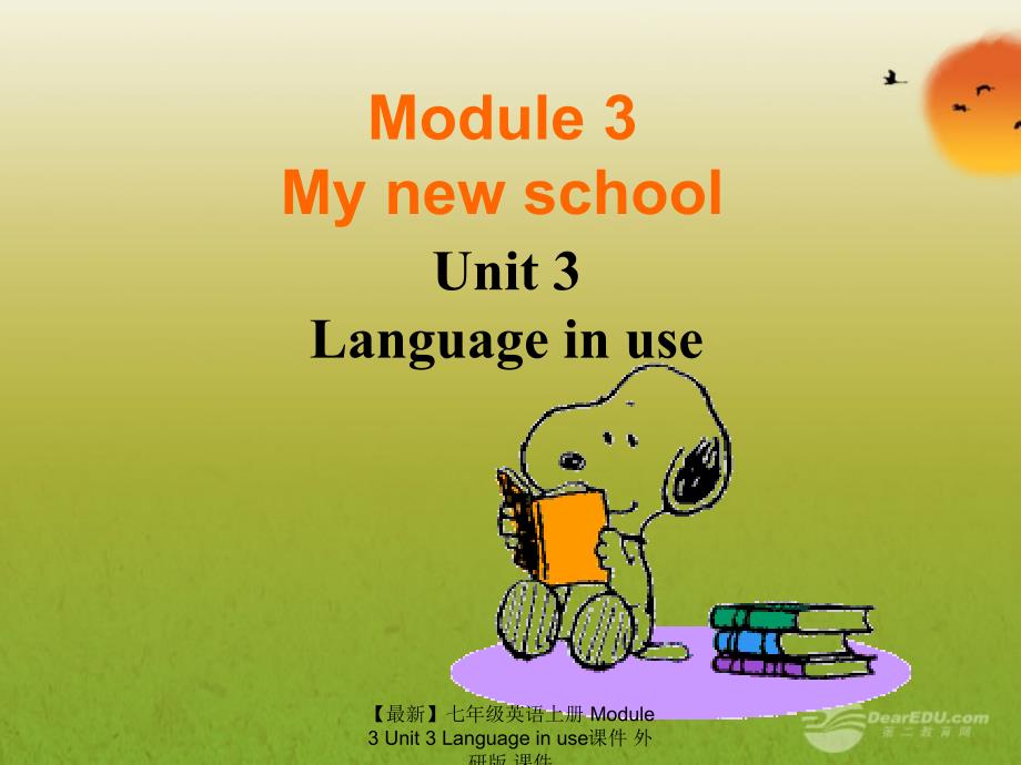 最新七年级英语上册Module3Unit3Languageinuse课件外研版课件_第1页