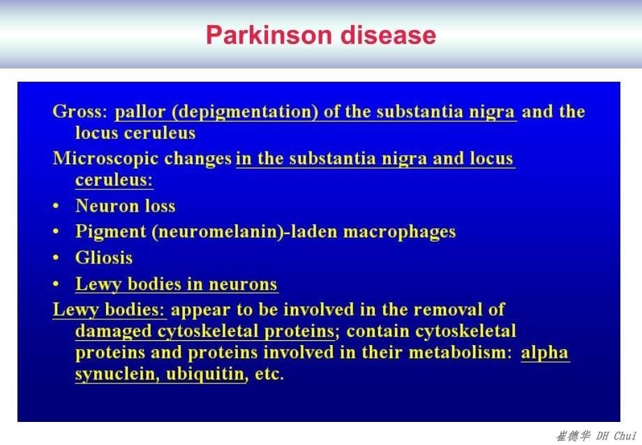 北大神经生物学课件61神经系统退行性疾病基础_第5页