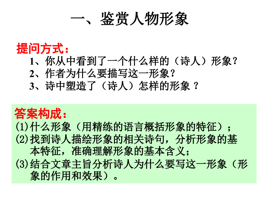 诗歌鉴赏二轮复习课件_第4页