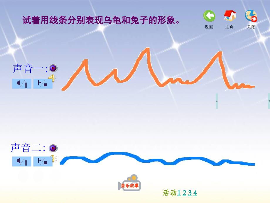 最新一年级下册音乐课件-第五单元龟兔赛跑2.1-苏少版_第3页