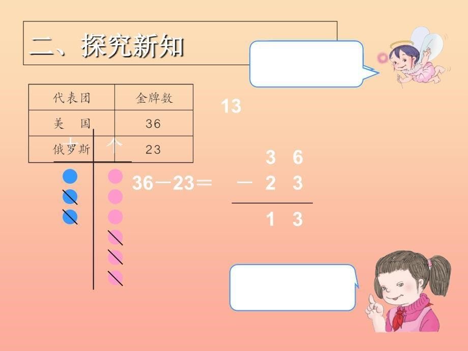 2022二年级数学上册第2单元100以内的加法和减法不退位减课件新人教版_第5页