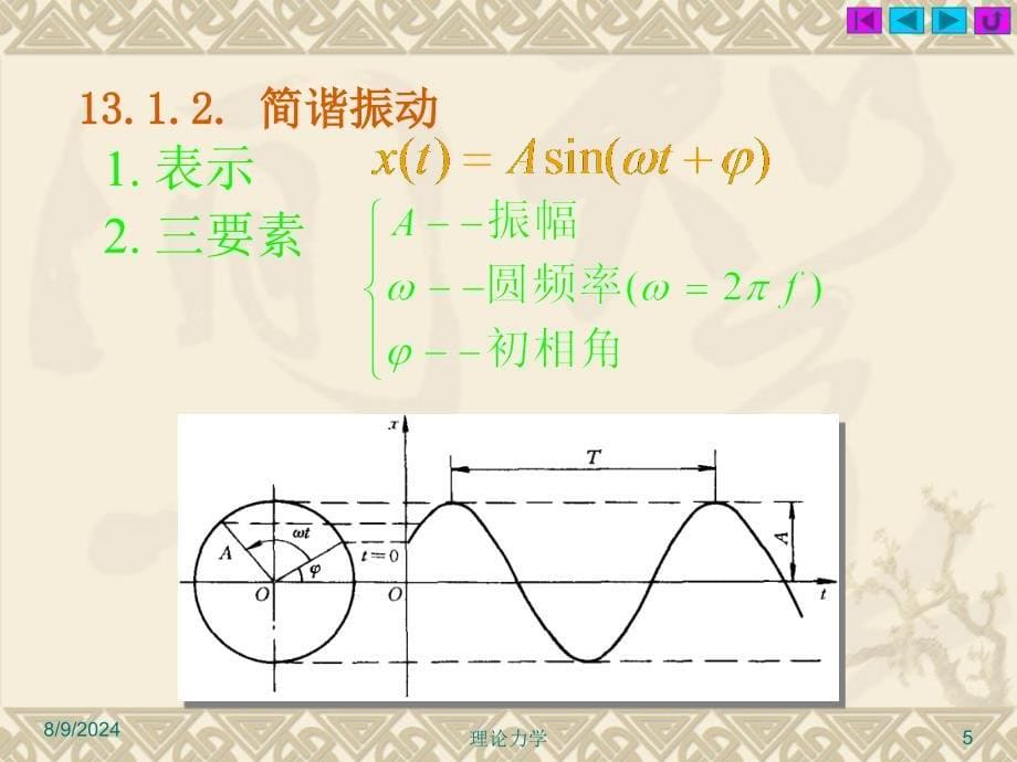 华北电力大学课件理论力学第13章机械振动基础.ppt_第5页