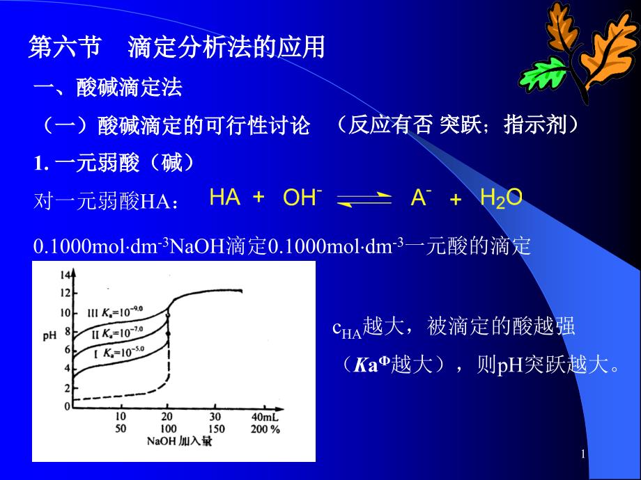 六节滴定分析法应用_第1页