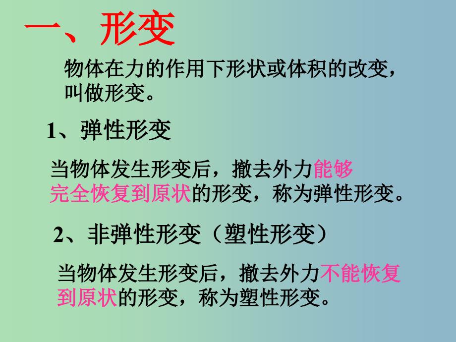 八年级物理全册 6.3 弹力与弹簧测力计课件 （新版）沪科版.ppt_第3页