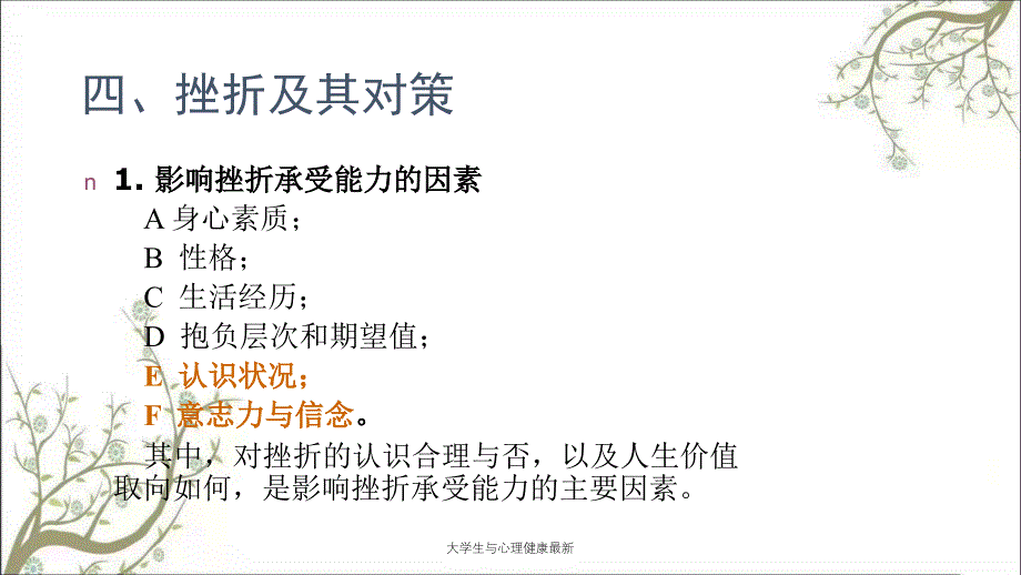 大学生与心理健康最新课件_第2页