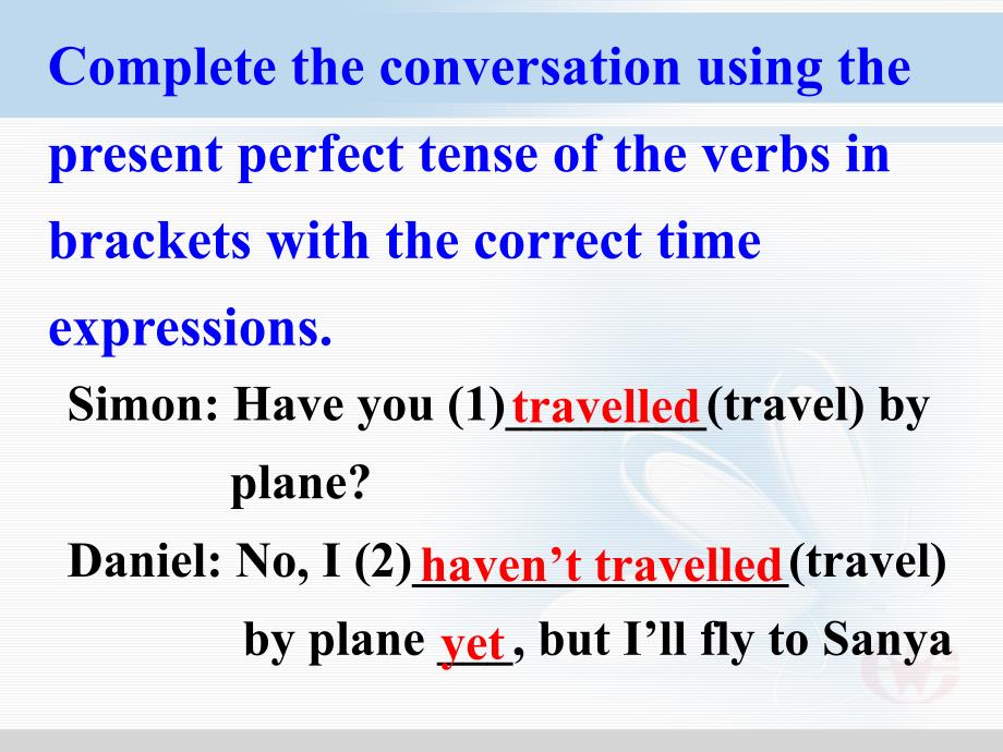 8BGrammarII现在完成时2_第3页