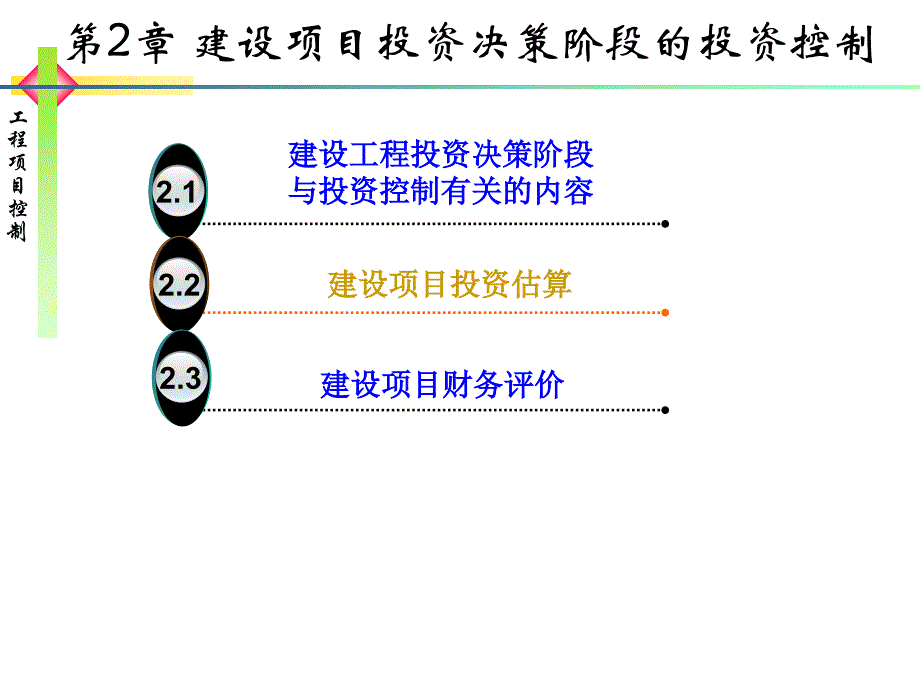 建设项目投资决策阶段的投资控制_第1页