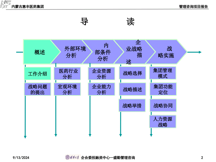 xx医药公司战略管理咨询报告_第2页