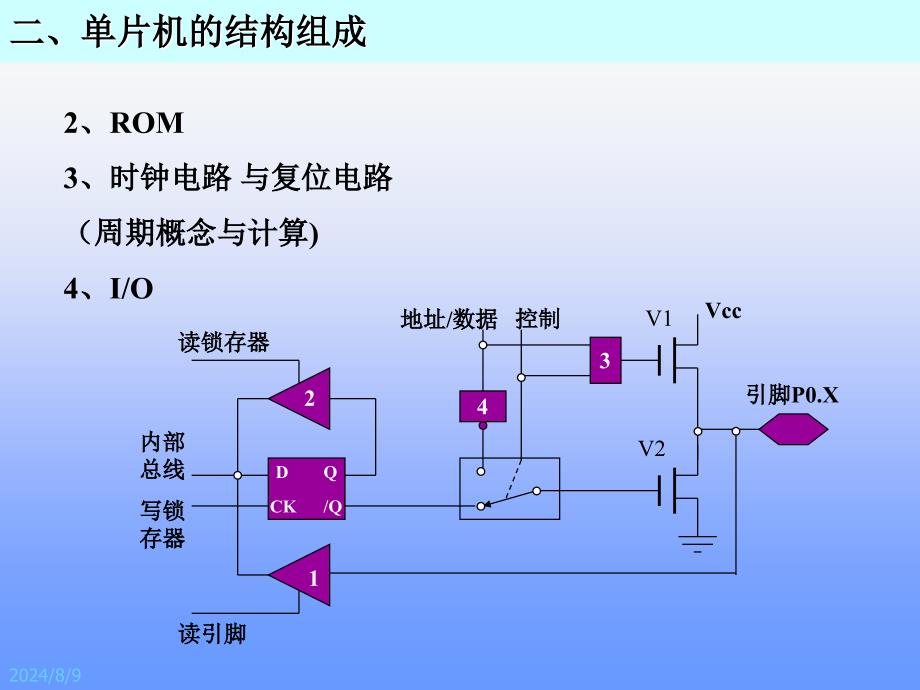 一单片机的概念二单片机的结构组成_第3页