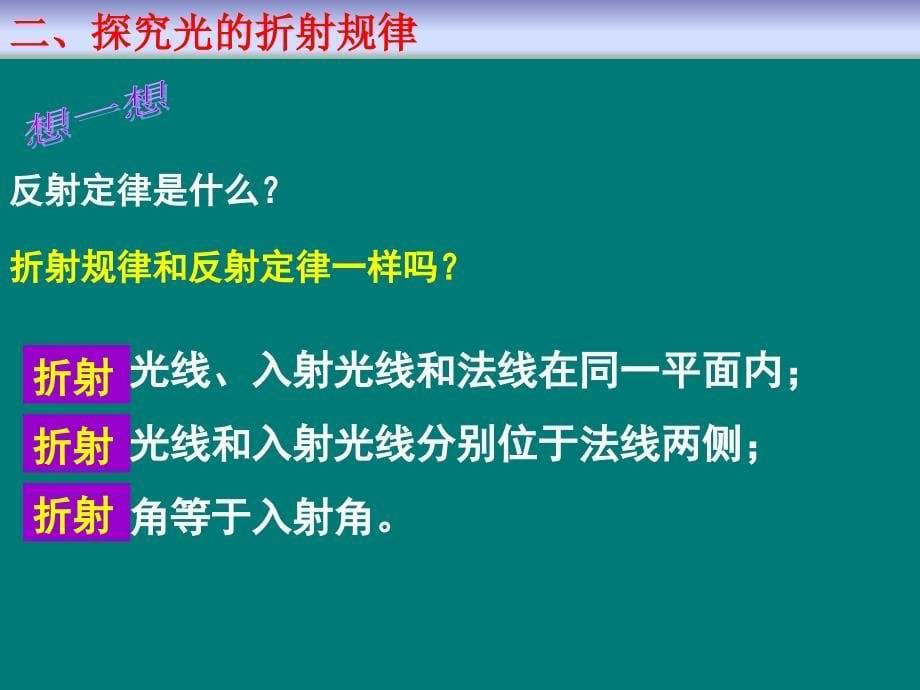 3.4探究光的折射规律_第5页