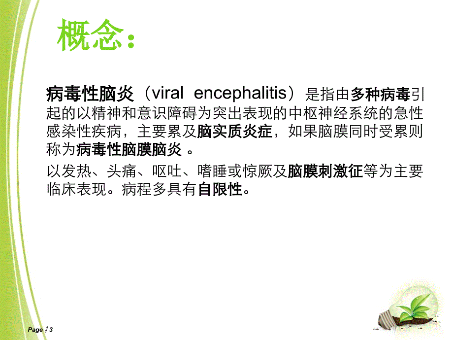 病毒性脑炎PPT课件_第3页