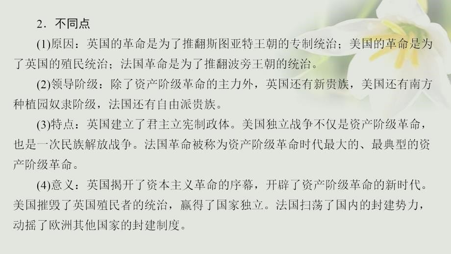 高中历史专题3欧美资产阶级革命时候的杰出人物专题分层突破课件人民版选修_第5页