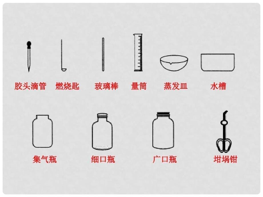 中考化学一轮复习 第一单元 走进化学世界 第2课时 化学实验基本操作课件 （新版）新人教版_第5页