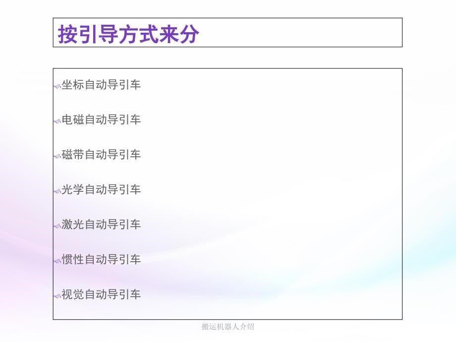 搬运机器人介绍课件_第5页