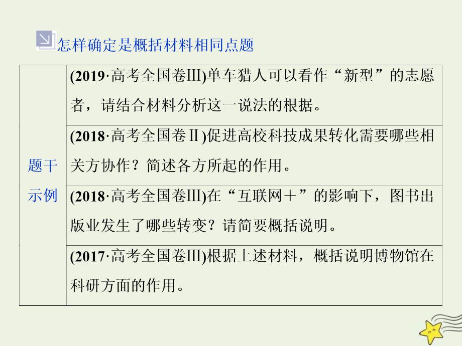 高考语文一轮复习课件专题二非连续性文本阅读3高考命题点三非连续性文本阅读第三题__找得准“整”得狠_第4页