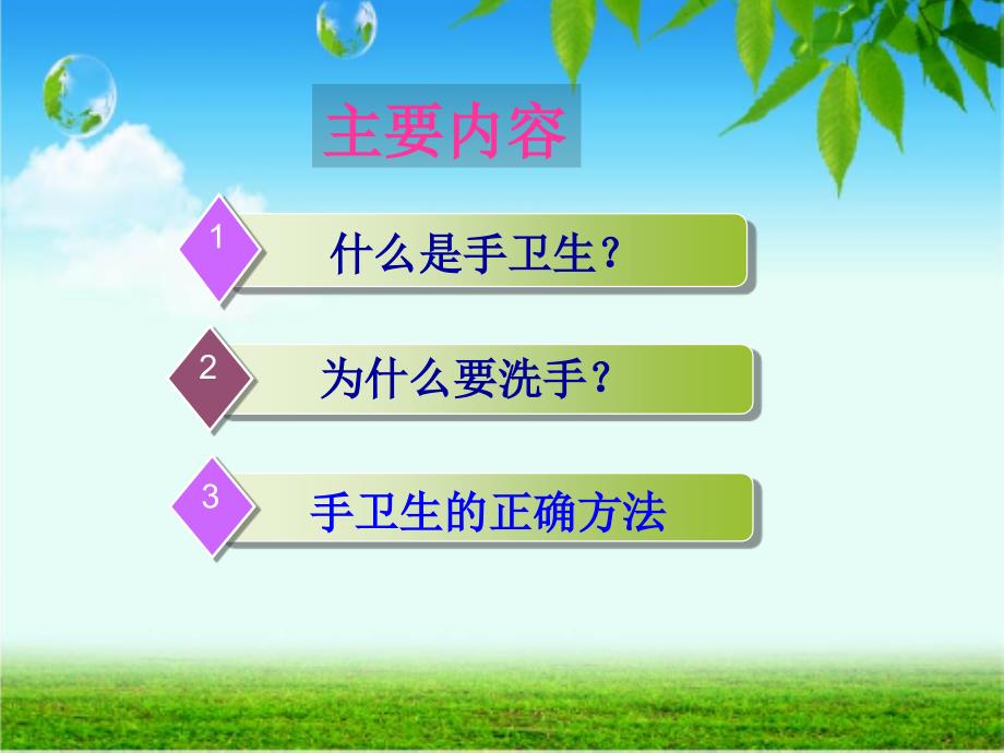 手卫生与健康(患者宣教).ppt_第2页