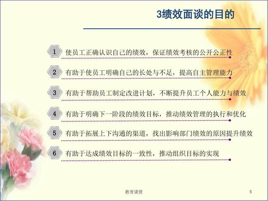 绩效面谈与改进职场必备模板谷风教育_第5页