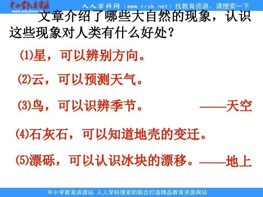 苏教版六年级上册大自然的文字PPT课件 2_第5页