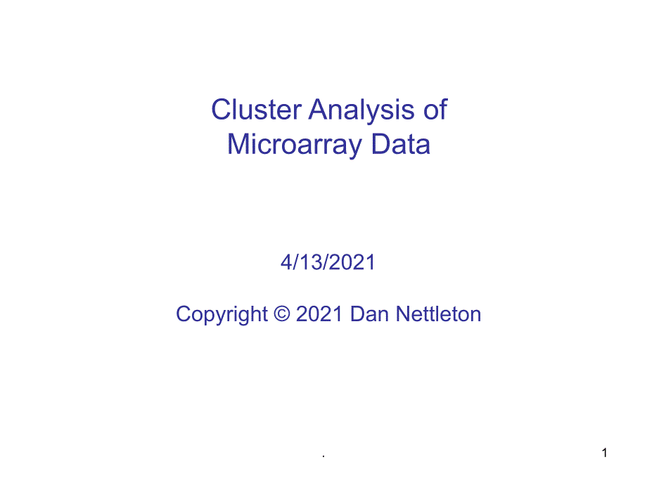 ClusterAnalysisof聚类分析_第1页