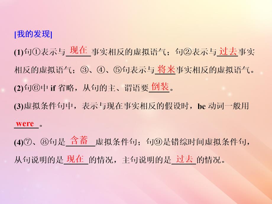 2019年高中英语 Unit 15 Learning Section Ⅴ Grammar课件 北师大版必修5_第4页