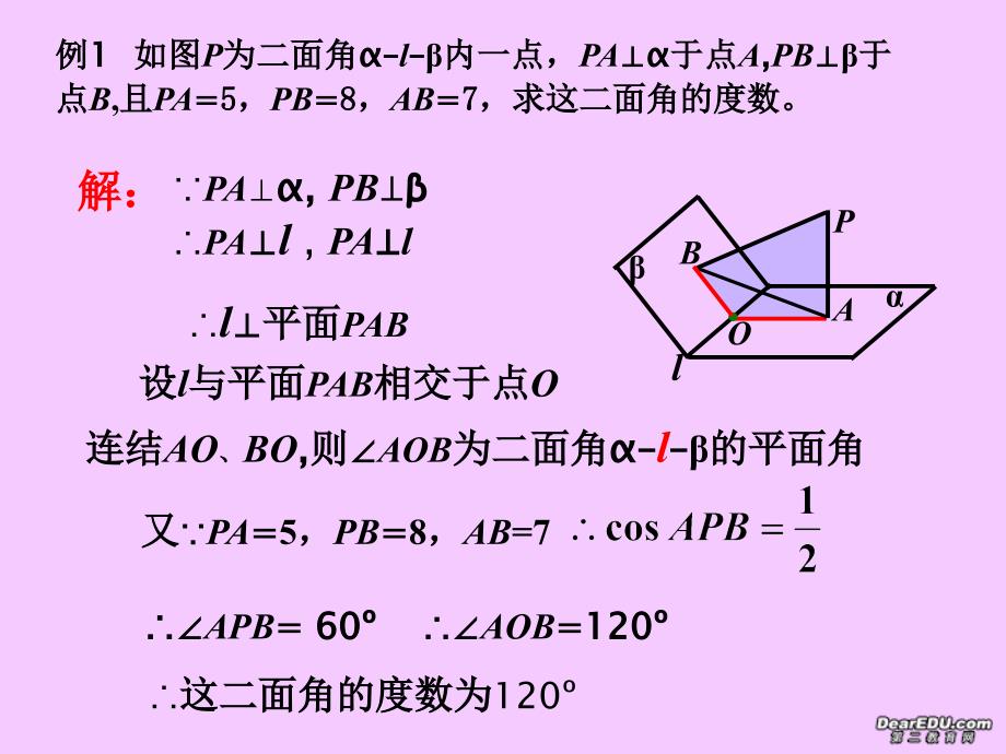 高三数学二面角课件人教版_第3页