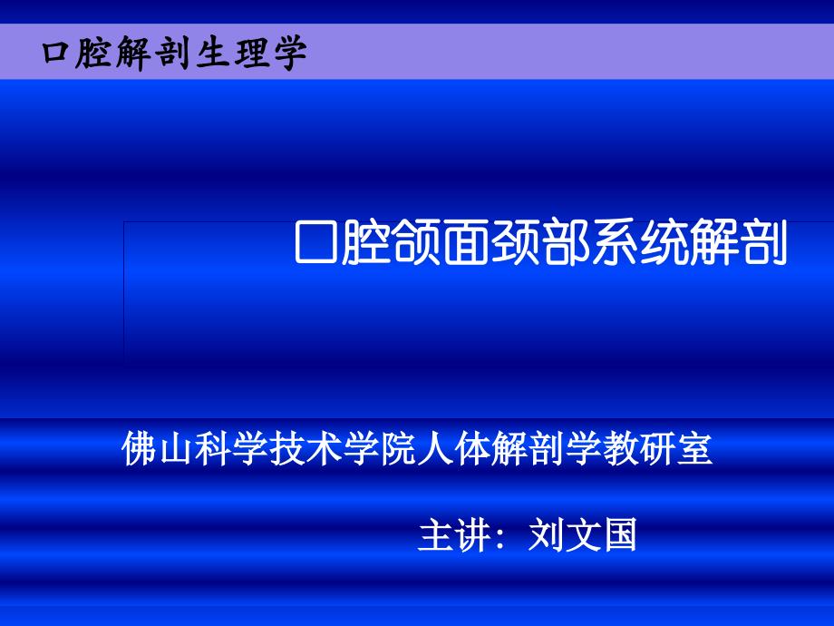 口腔面颈部系统解剖上下颌骨_第1页