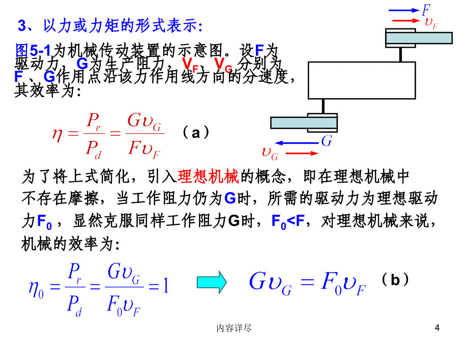 机械原理(机械的效率和自锁)【稻谷书店】_第4页