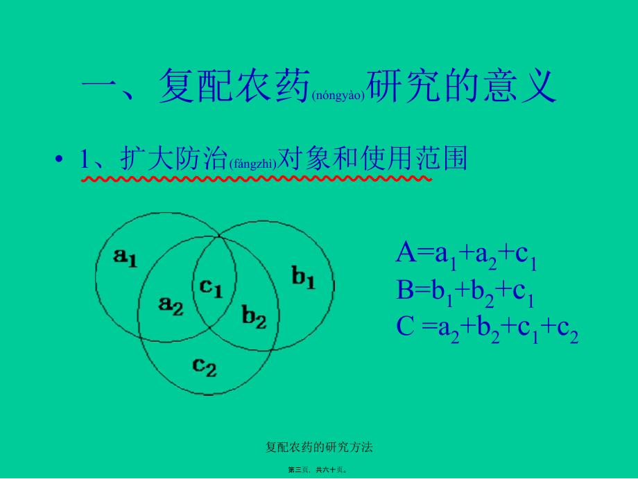 复配农药的研究方法课件_第3页