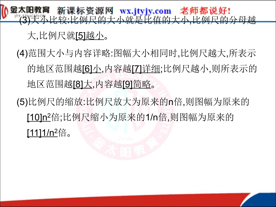 名师一号届高考地理一轮复习(湘教版)必修一1.2地图与等高线课件_第4页