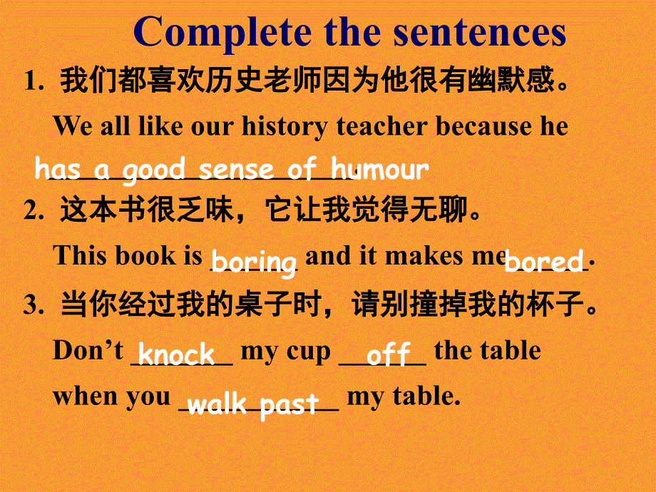 8A Unit 1Grammar(1)牛津初二英语课件_第3页