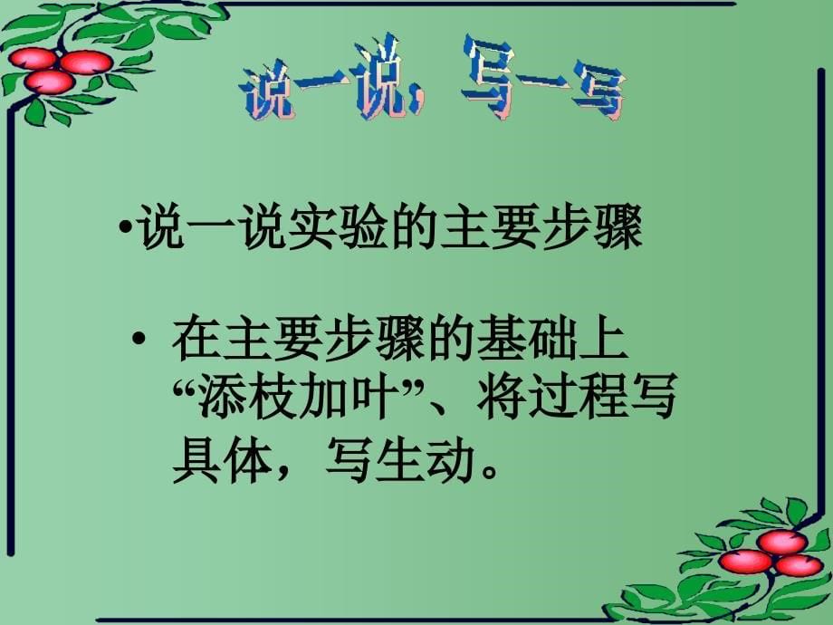 六年级语文下册 习作四《一个有趣的实验》课件3 苏教版_第5页