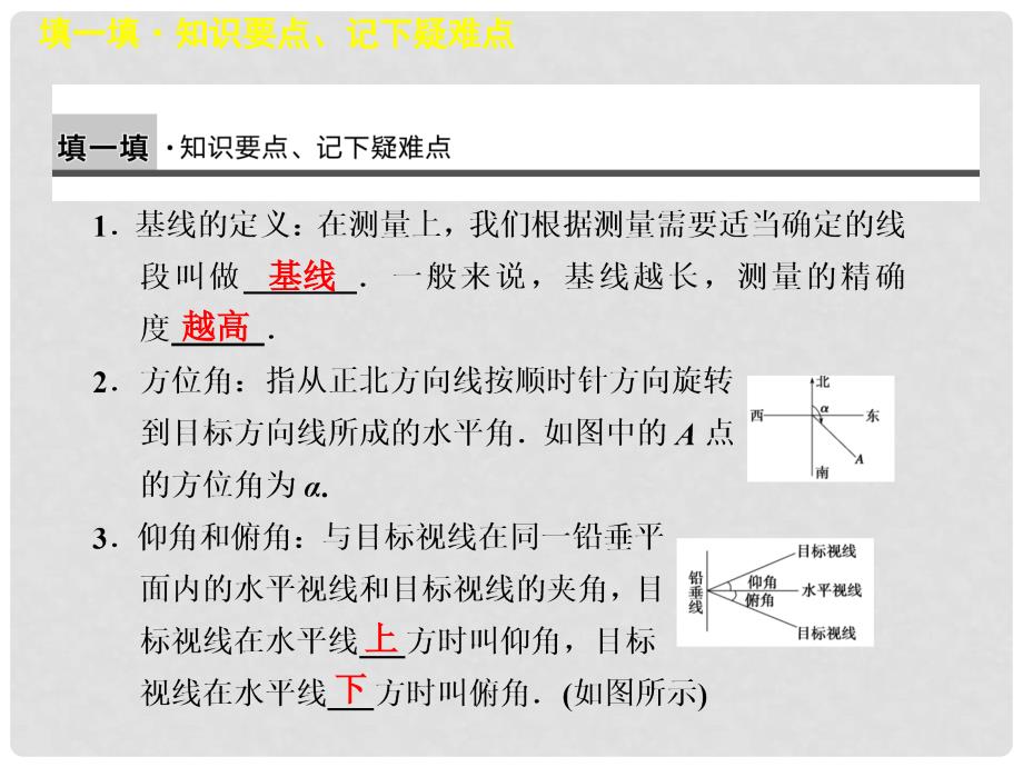 《正弦定理、余弦定理的应用》课件（2）_第3页