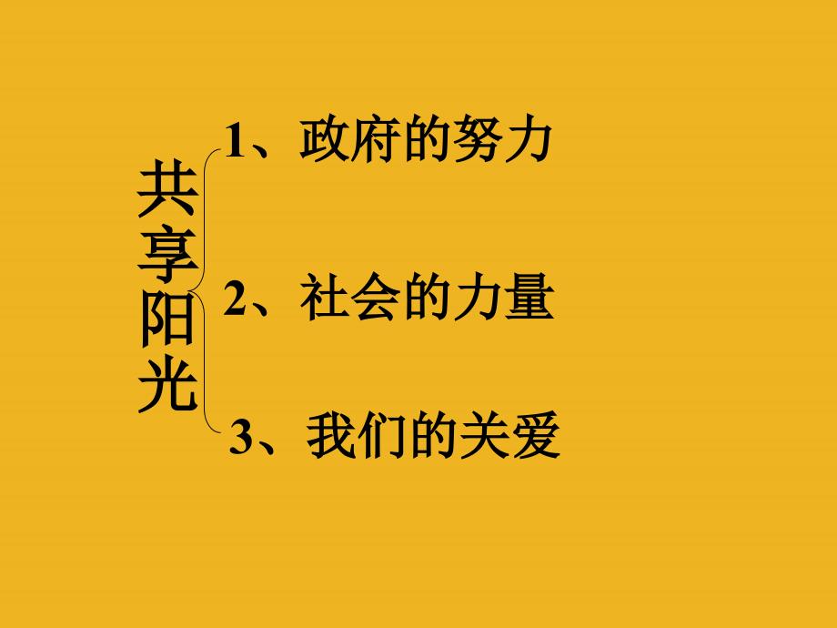 九年级政治第九课《共享阳光》课件教科版_第2页