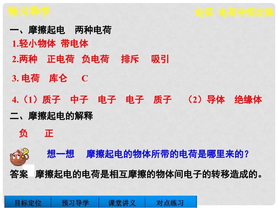 高中物理 1.1 电荷 电荷守恒定律课件 教科版选修31_第3页