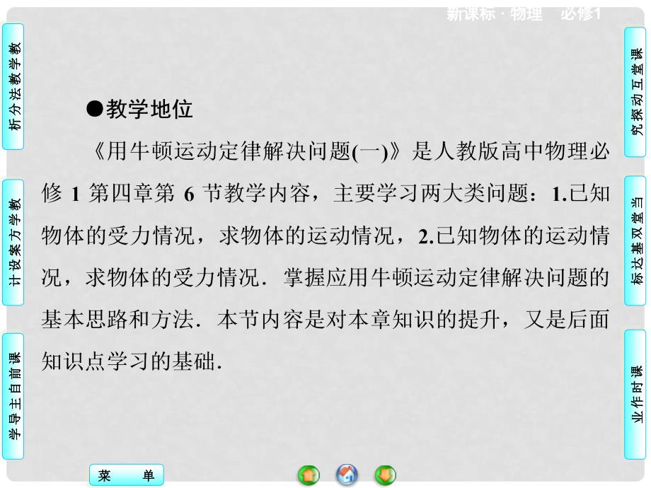 高中物理 4.6 用牛顿运动定律解决问题同步备课课件1 新人教版必修1_第4页