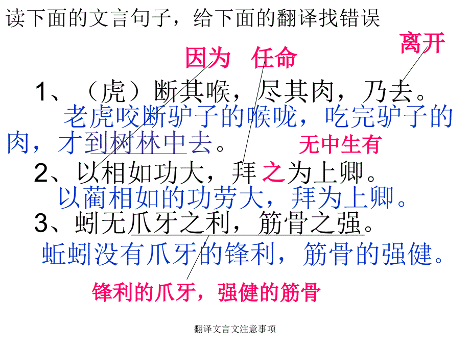 翻译文言文注意事项_第3页