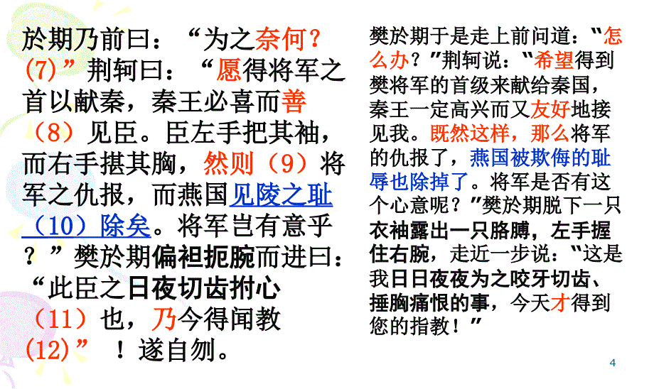 推荐大一轮复习荆轲刺秦王优秀复习课件_第4页