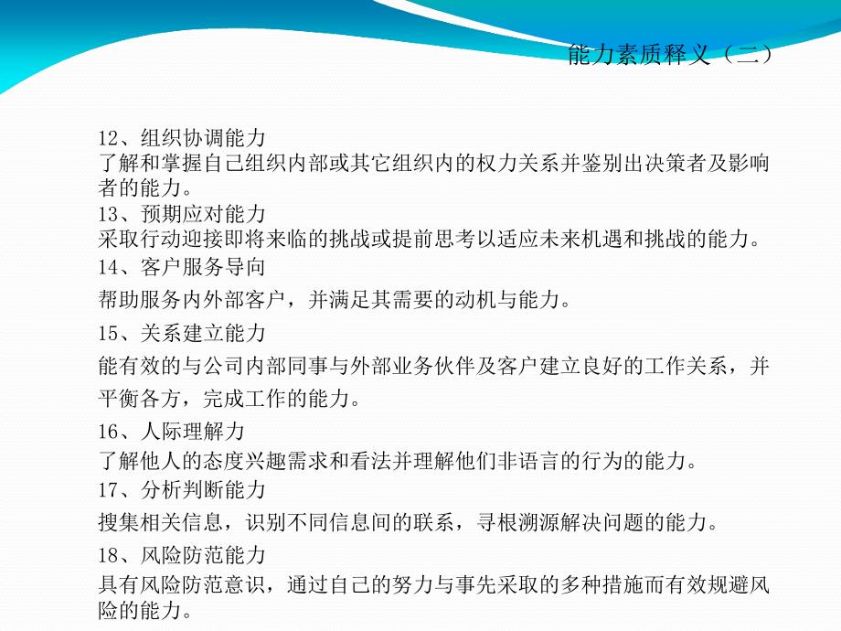 房地产公司胜任力模型汇编课件_第3页