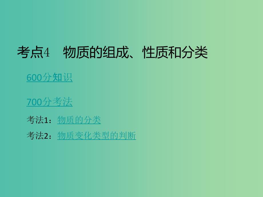 高考化学二轮复习 专题2 物质的组成、性质和分类课件.ppt_第3页