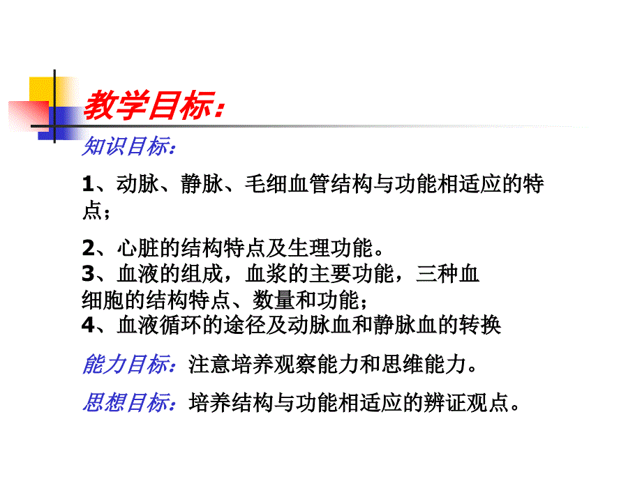 生物：第4章人体内物质的运输复习课件(人教新课标七年级下)_第2页