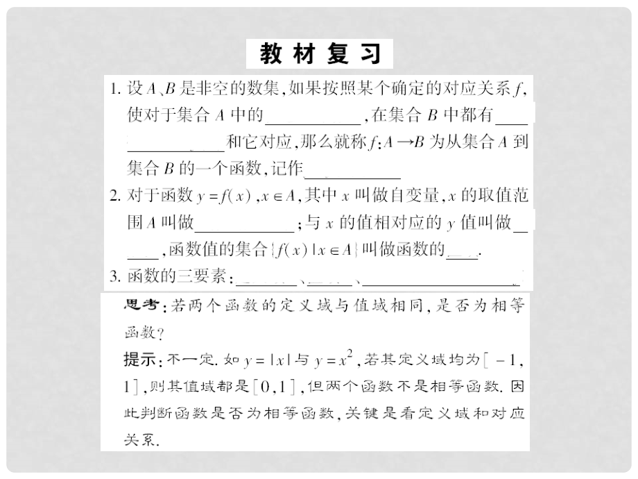 高考数学第一轮复习精品课件包：第二知识块函数与导数（共11课时241精美PPT）苏教版_第3页