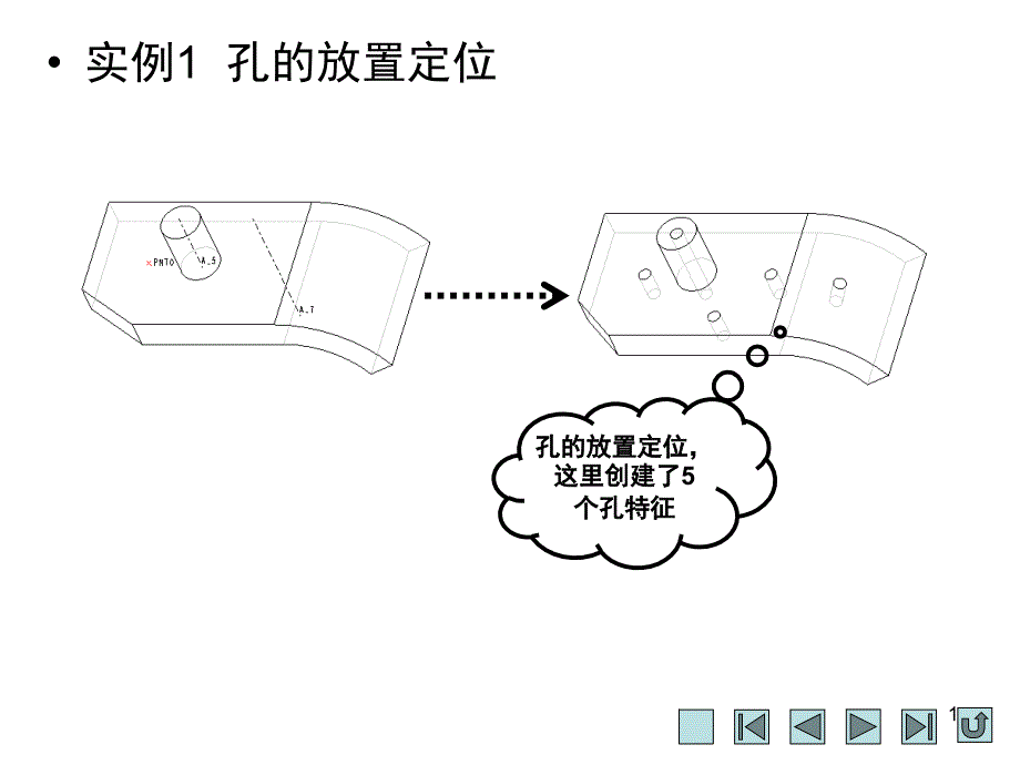 CREO工程零件特征实例文档资料_第1页