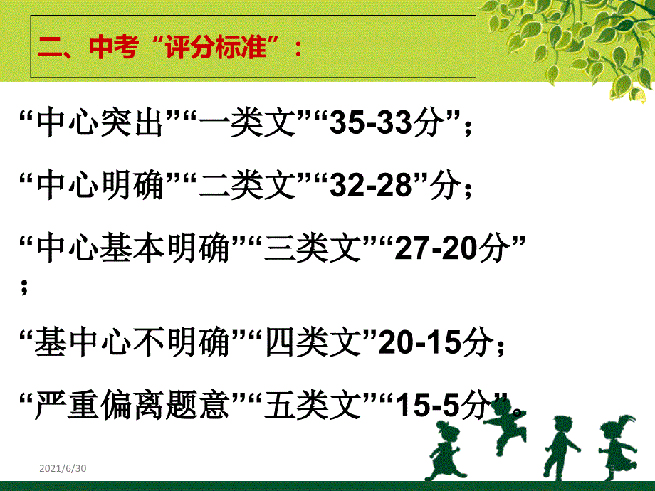 如何突出中心 作文指导课件_第3页