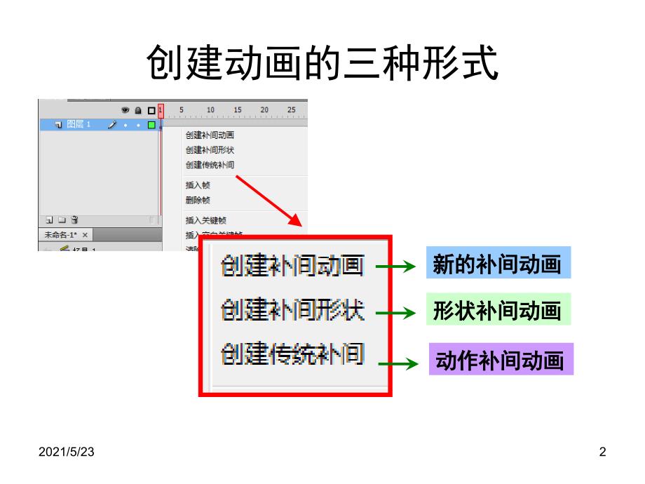 Flash补间动画类型_第2页