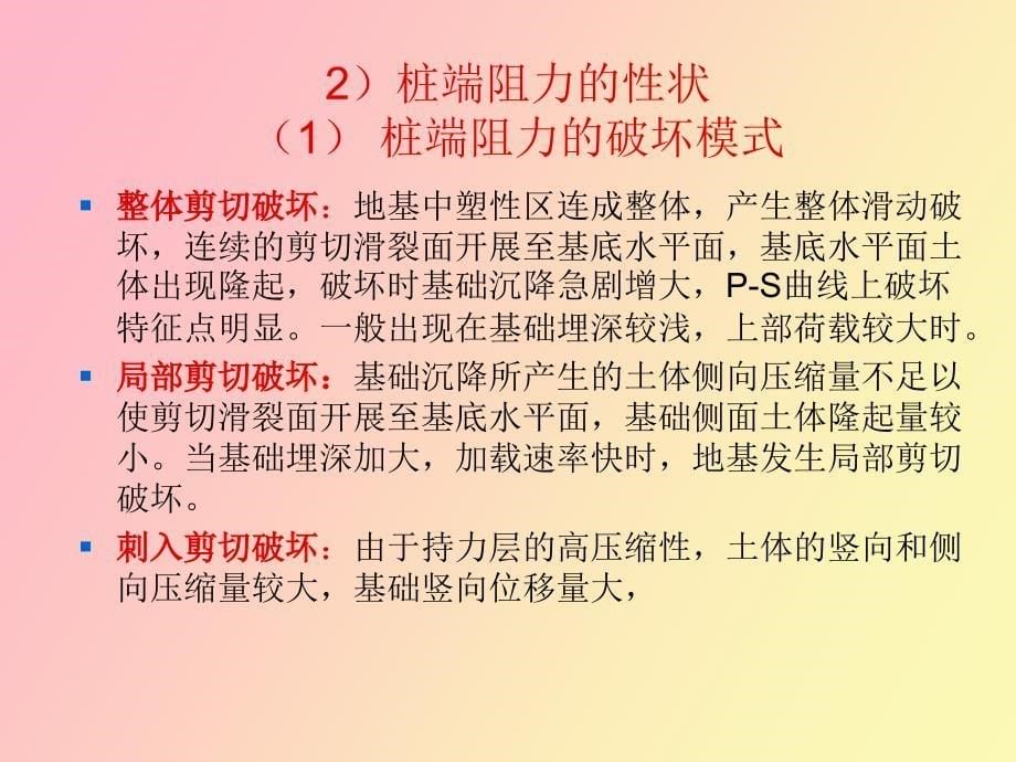 竖向荷载下桩基的承载力和变形_第5页