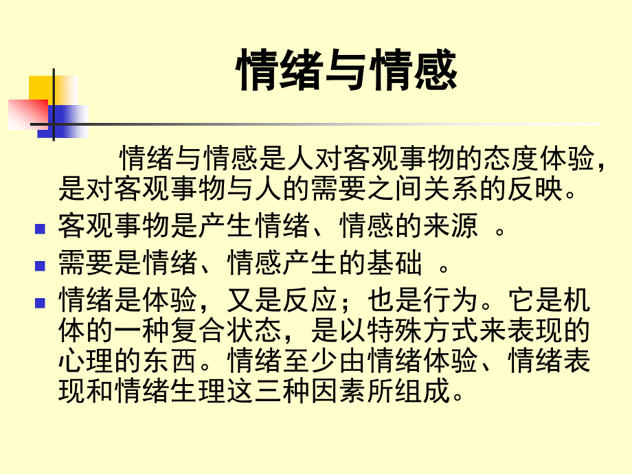 医学心理学：情绪与情感_第1页